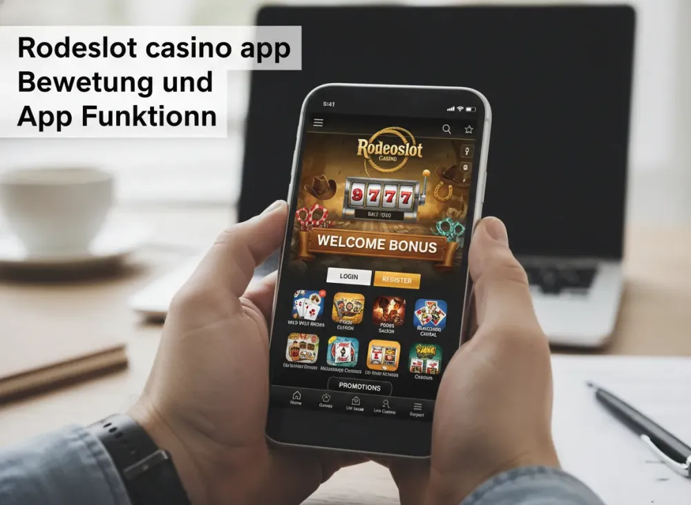 Rodeoslot casino app Bewertung und App Funktionen